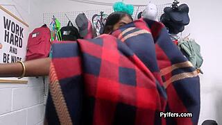 petite indian teen takes two monster cocks doggy and front in office spy cam
