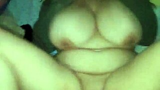hard pounding for curvy latina milf's huge natural tits and tight spots