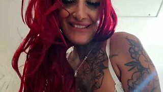 Redhead Boss With Fake Tits Loves Bent Over Anal Cowgirl Ride