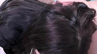sexy boss reveals her squirting private side