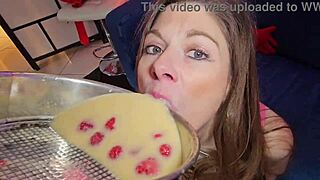 alice maze bakes valentine cake with ass milk while fisting deepthroating vomit facefuck 😵💦🍰