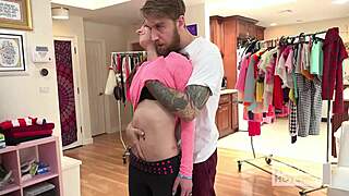 bts bliss as avery moon's wet pussy throbs begging bryan gozzling's rough cock to destroy her completely