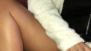 WOW! Married Young Brazilian Wife Flashes Pussy to Stranger at Park for Hot Fuck!