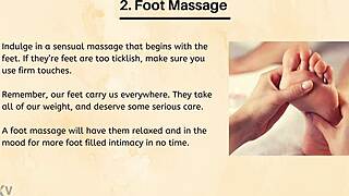 Discover five sizzling foot play moves for couples!