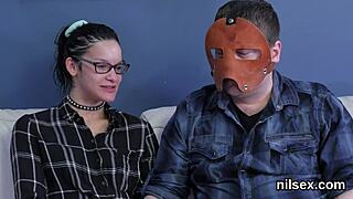 Her tight asshole stretched wide during hardcore assfucking therapy session