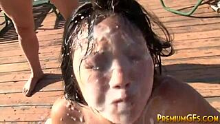 kaiya lynn bukkake cum drench 💦💦💦