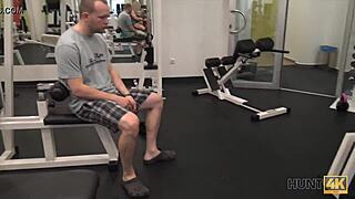 Naive Fitness Babe Ditches Workout for Rich Man's Hard Fuck!