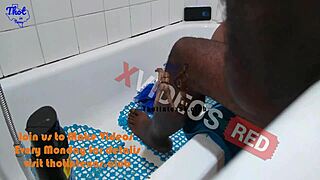 Feels so good stroking ebony mama's fat pussy then drilling cowgirl riding deep