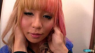 asian beauty shines in steamy pov with natural tits and blowjob skills