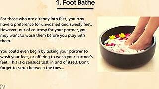 Discover five sizzling foot play moves for couples!