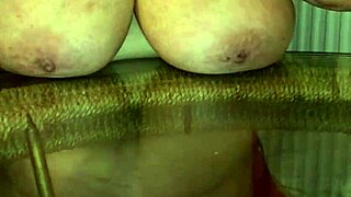 whoa check out these 34jj monster granny boobs bouncing wild??