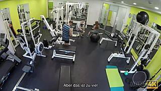 Naive Fitness Babe Ditches Workout for Rich Man's Hard Fuck!