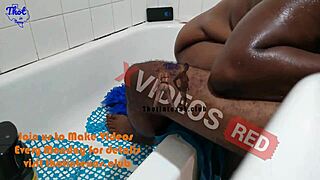 Feels so good stroking ebony mama's fat pussy then drilling cowgirl riding deep