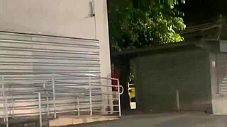 Wife followed and fucked right there - dare you watch?