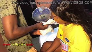 delivery guy's dick is the best she's touched