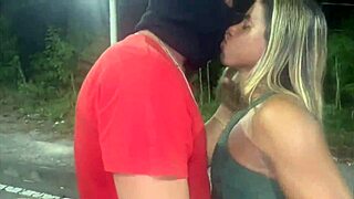 Wife followed and fucked right there - dare you watch?