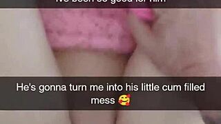 i can't believe this cheating milf wife gets bred creampied on snapchat over and over in this hot compilation