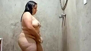 i make my fat hubby lick his own cum off my saggy tits after humiliating fuck