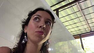 Public Locker Room Facial Cumwalk Waterfall Tease