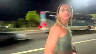 Wife followed and fucked right there - dare you watch?