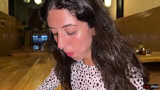 Sucking Dick In Sushi Toilet! Eating Cum Rolls After!