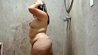 i make my fat hubby lick his own cum off my saggy tits after humiliating fuck