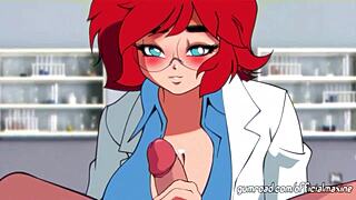 maxine hits the hospital as busty doctor patient roleplay unfolds