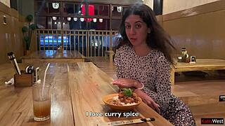 Sucking Dick In Sushi Toilet! Eating Cum Rolls After!