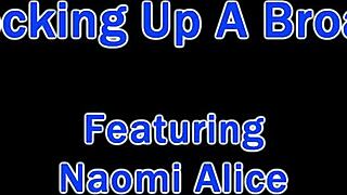 dr tampa locks up naomi alice's big tits ass in handcuffs backstage pov