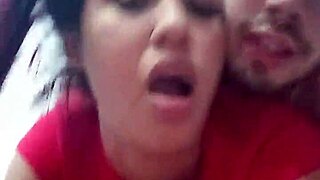 fucking my stepcousin's cute brunette with big natural tits from nyc feels so good