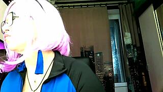 my slutwife aimee broadcasts in two cosplay guises for young and mature viewers privately
