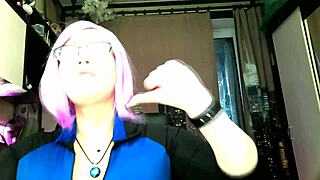 my slutwife aimee broadcasts in two cosplay guises for young and mature viewers privately