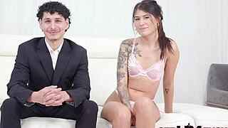Myke Jones Pounds Charlotte Mae's Tight Holes Hard