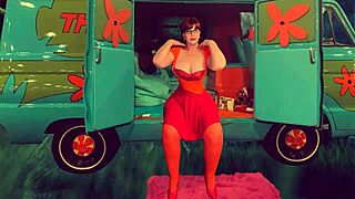 Granny Velma Dinkley Swallows Cum After Deepthroat Cocksucking! Who's Next?