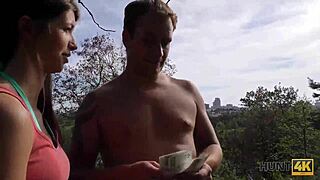 hunt4k bad girl loves anal sex for cash 😈🍑 outdoor czech pickup