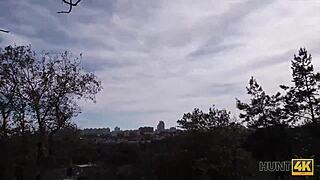 hunt4k bad girl loves anal sex for cash 😈🍑 outdoor czech pickup
