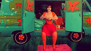 Granny Velma Dinkley Swallows Cum After Deepthroat Cocksucking! Who's Next?