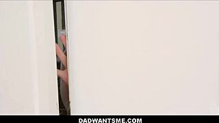Tiny Blonde Teen Riley Star Step Daughter Threesome POV With Step Dad Big Cock And Step Brother