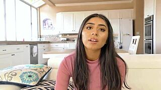sexy violet in black tights gets hardcore pussy pounded rough