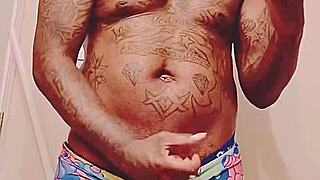 fat cocked black dude unloads jizz right before sugar mama hookup