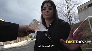 Wow 20yo hooker rides cock cowgirl after casting sexy!