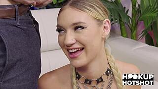 Daisy Lavoy craves Bryan Gozzling's brutal pounding relentlessly