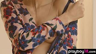 big titted latvian ilvy kokomo strips naked n blows minds