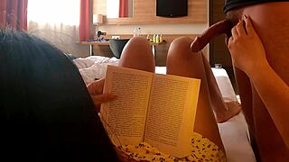 Curvy big tits beauty massages balls teases drips precum edges huge cock handjob