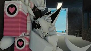 shark goes crazy on beach in roblox 🏖️🐋💥