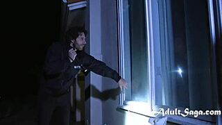 charlie forde turns break-in into wild security gangbang double penetration 🔥👮‍♂️