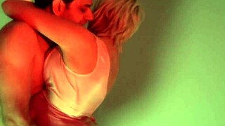 natasha max slips off lingerie as big cock pounds her blonde curves