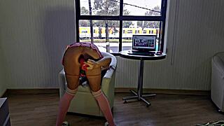 prostitute ladyboy gapes ass in tlalpan hotel waiting for client