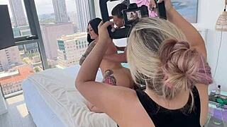 rocketriders roxanne roselle shakes that bbl huge ass pawg backstage! 🍑🔥💥