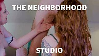 Bisexual neighbors christmas compilation big cock slap spit orgy